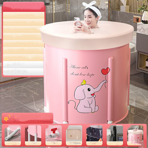 Title 6, Foldable and Heated Tub for Adults Enjoy a Rela...