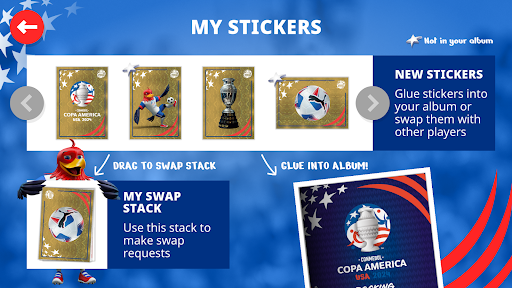 Screenshot Copa America Panini Collection