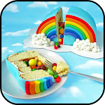 Rainbow Cakes Food Wallpapers Apk