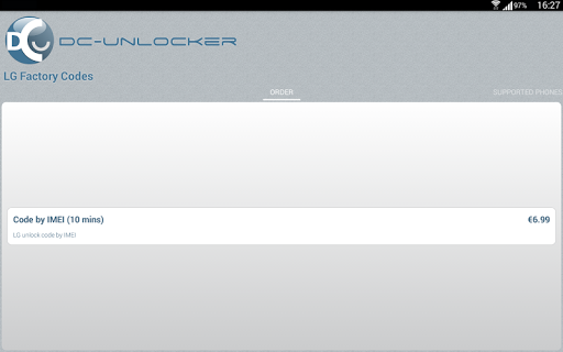 Codes Calculator for LG