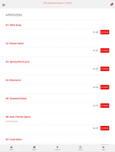 OEC Japanese Express Carmel