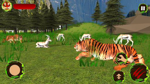 Code Triche Tiger Family Simulator : Hunt and Survive 2020 APK MOD (Astuce) 2