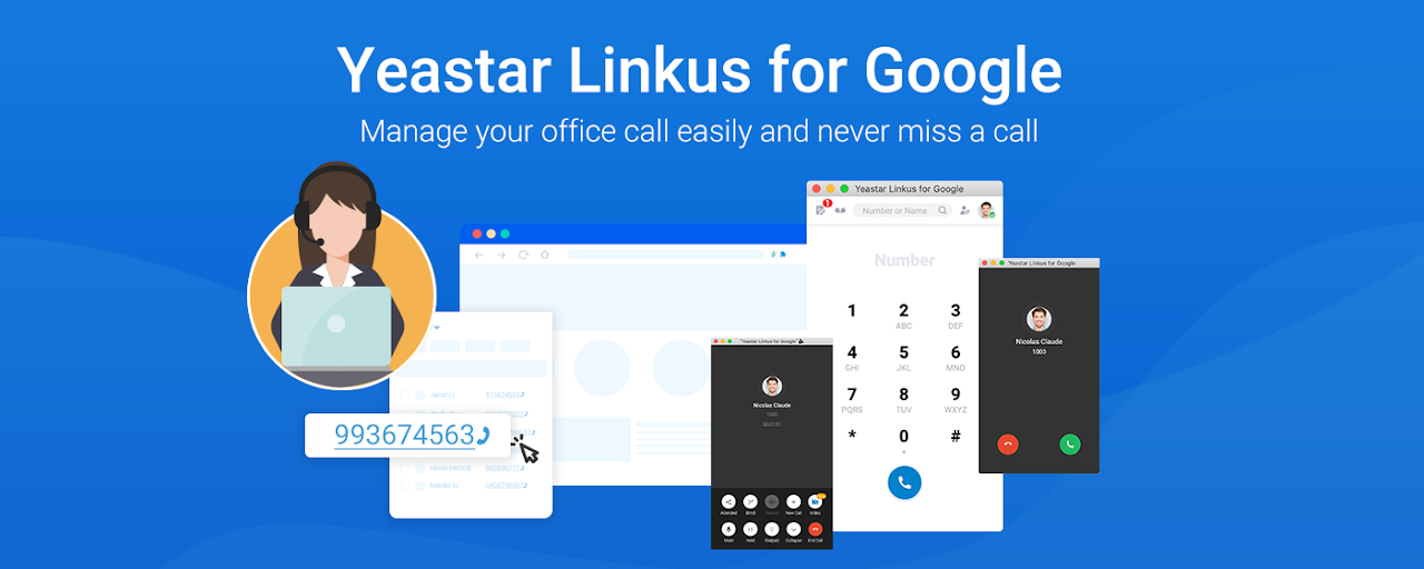 Yeastar Linkus for Google Preview image 2