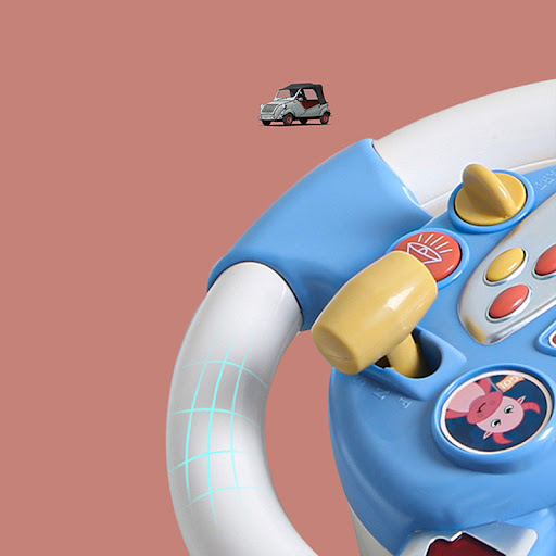 Title 4, Steering Wheel Simulation Childrens Multifunct...