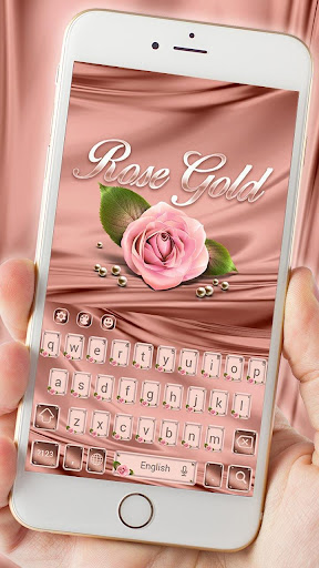 Rose Gold Emoji Keyboard