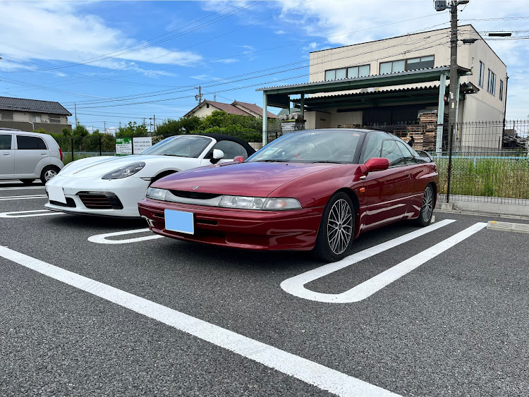 アルシオーネSVXの強敵と書いて友と呼ぶ・久しぶりの再会(´･∀･｀)・また、遊んでねに関するカスタム事例の投稿画像3枚目