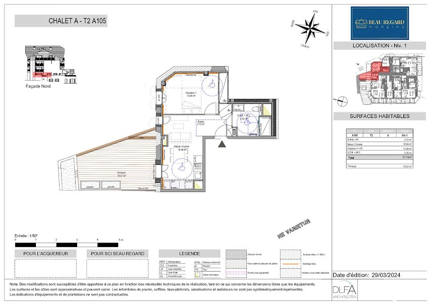Vente appartement 2 pièces 37.78 m² à Morzine (74110), 370 000 €