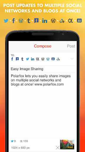 Polarfox: Facebook Twitter WP