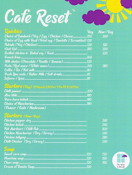 Cafe Reset menu 3