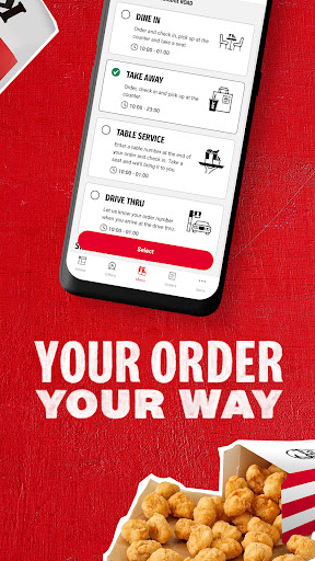 Screenshot KFC App UKI - Mobile Ordering