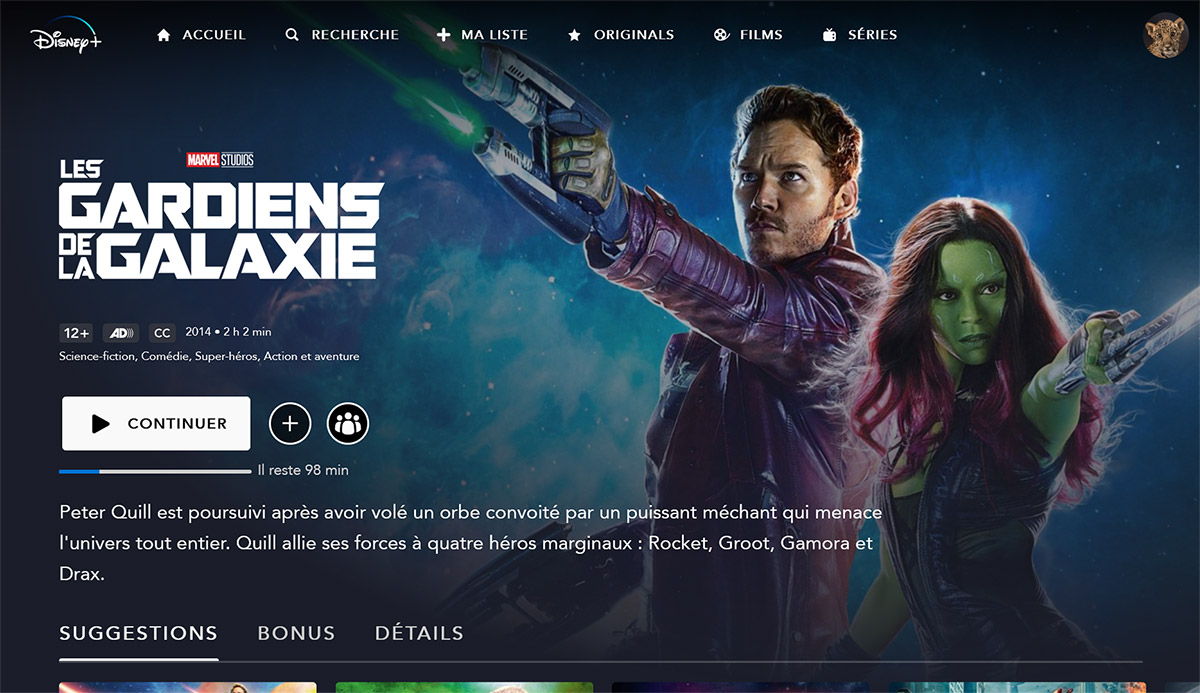 IMAX Enhanced sur Disney+