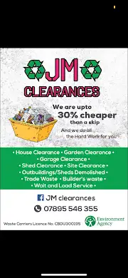 JM CLEARANCES Logo