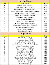 Maa Jagdamba Confectionary menu 1