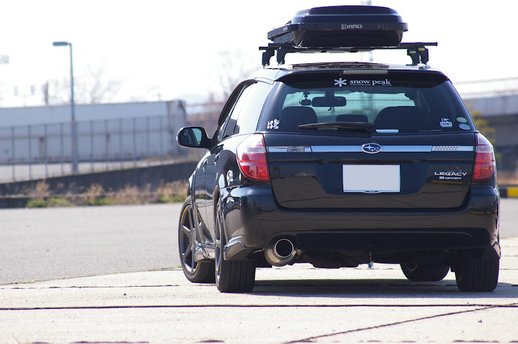 レガシィツーリングワゴンのスバルオフ・愛車に感謝に関するカスタム事例の投稿画像1枚目