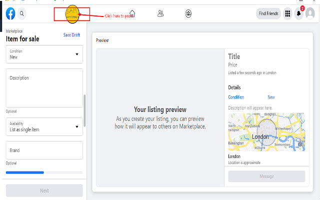 Facebook Marketplace Dropshipping (Listing)