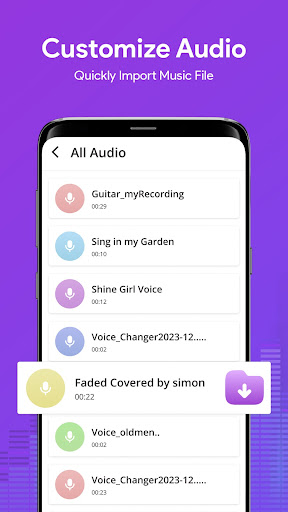 Screenshot Voice Changer - Sound Effects