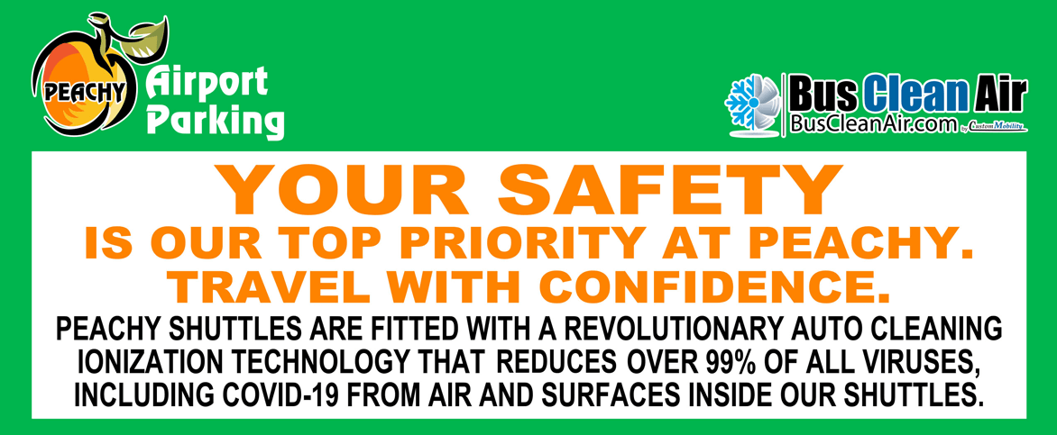 Safety Notice from Peachy Airport Parking
