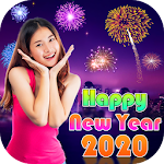 Cover Image of ดาวน์โหลด New Year Photo Frames 2020 & Greeting Wishes 1.01 APK