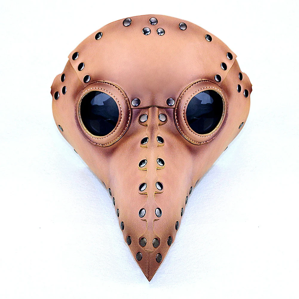 Title 3, Maska na bal Halloween Steampunk z dziobem dżum...