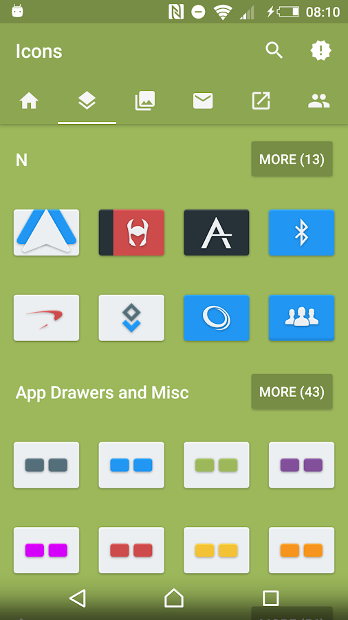    Tendere - Icon Pack- screenshot  