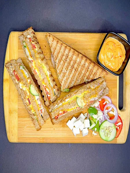 Veggie Club Sandwich