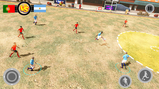 Screenshot Street Football Game Real Kick