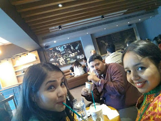 Snigdha Mukherjee at Starbucks, Ashok Nagar,  photos