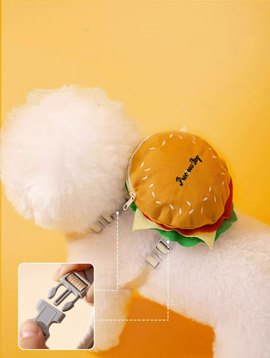 Title 7, Cartoon Hamburger Chips Design Adjustable Vest ...
