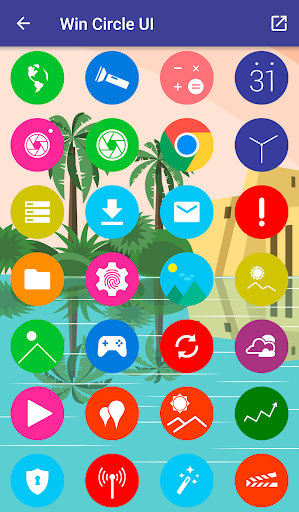 Screenshot Win Circle - Icon Pack