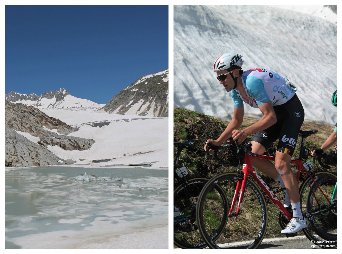 Rhônegletsjer / Tour de Suisse (Le petit requin)