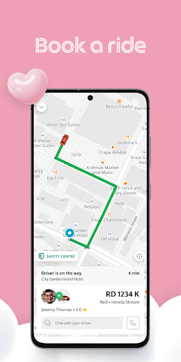 Grab - Taxi & Food Delivery screenshot #1