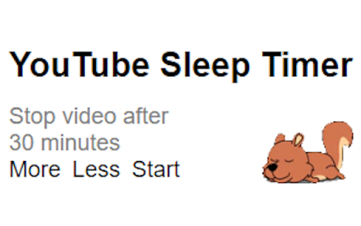 YouTube Sleep Timer