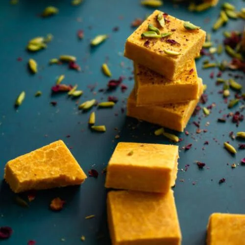 Besan Barfi (Pure Desi Ghee)