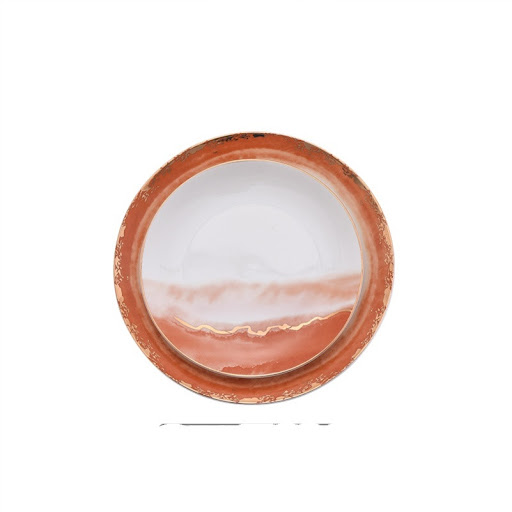 Title 8, Modèle de paysage assiette en céramique