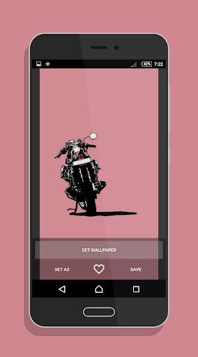 Retro Bikes Wallpapers Art