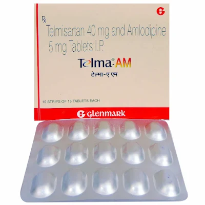 Telma AM 40mg/5mg Tablet 15s