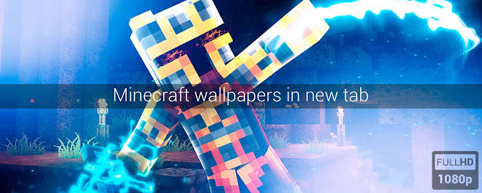 Minecraft Wallpapers New Tab marquee promo image