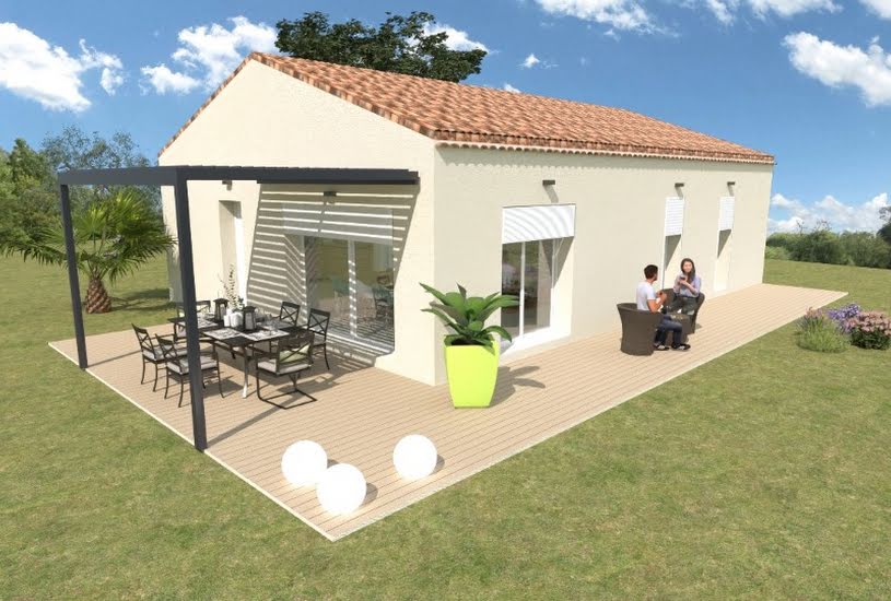  Vente Terrain + Maison - Terrain : 1 100m² - Maison : 88m² à Laurac-en-Vivarais (07110) 