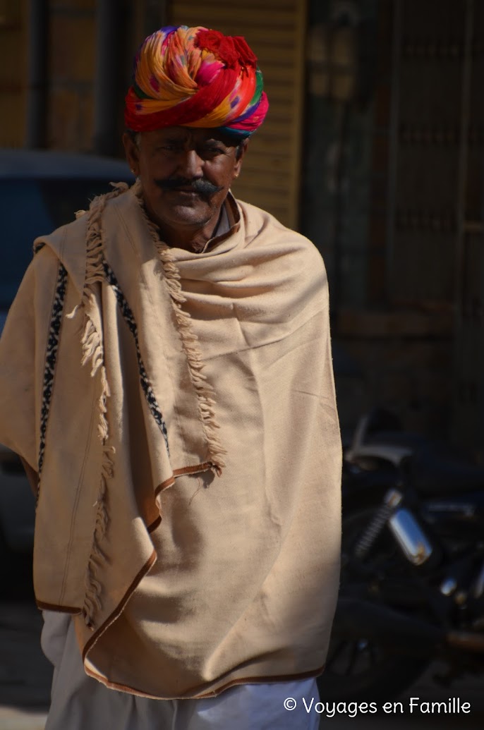 Homme drapé Jaisalmer