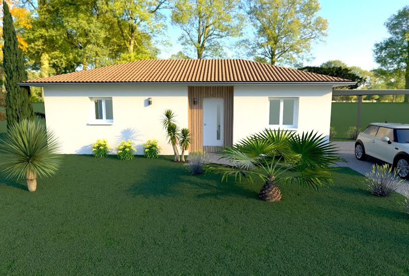  Vente Terrain + Maison - Terrain : - Maison : 82m² à Vielle-Saint-Girons (40560) 