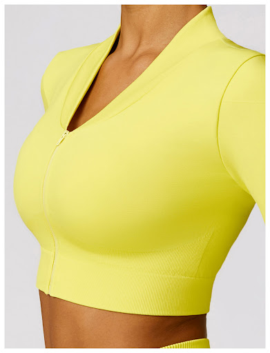 Title 21, Winter Tight Seamless Long-sleeved Yoga Jacket