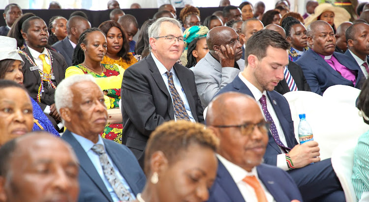 The congregation at the Thanksgiving servcie at State House on September 25, 2022