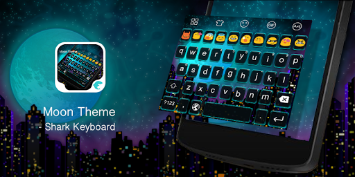 Emoji Keyboard-Moon Light