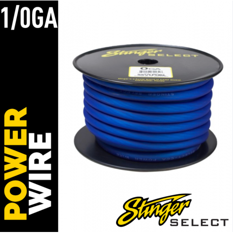 Stinger 50mm2 Matte Blue Power Wire 15,2m