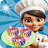 game girls cooking cake icon