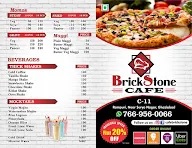 Brickstone Cafe menu 1