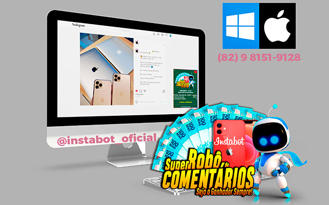 INSTABOT - Super Robô de Comentários OFICIAL