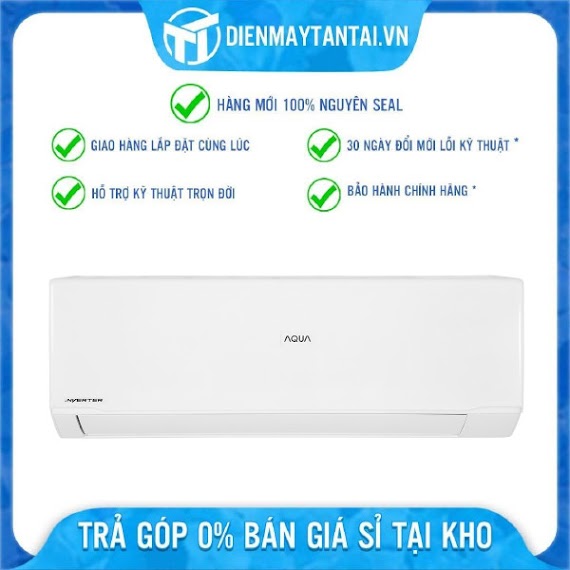 Máy Lạnh Aqua Aqa - Ruv13Rb Inverter 1.5Hp - Hàng Chính Hãng (Chỉ Giao Hcm)