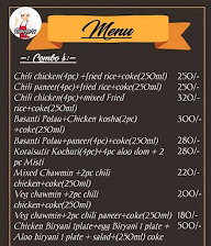 Hungers menu 2