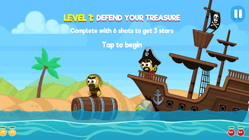 Screenshot Raft Wars Game - Pirates